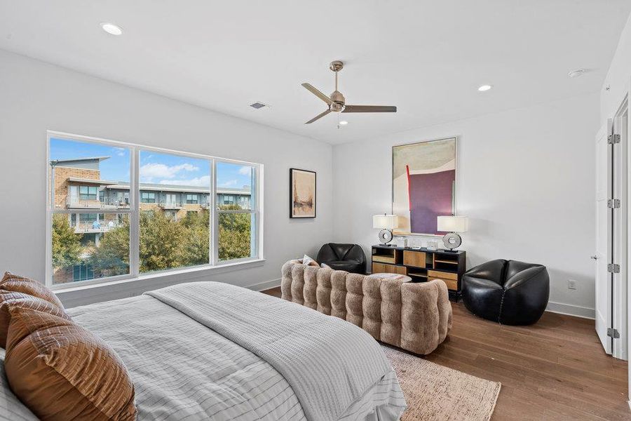 Furnished interior view inside a new home in , Austin (Image 27).