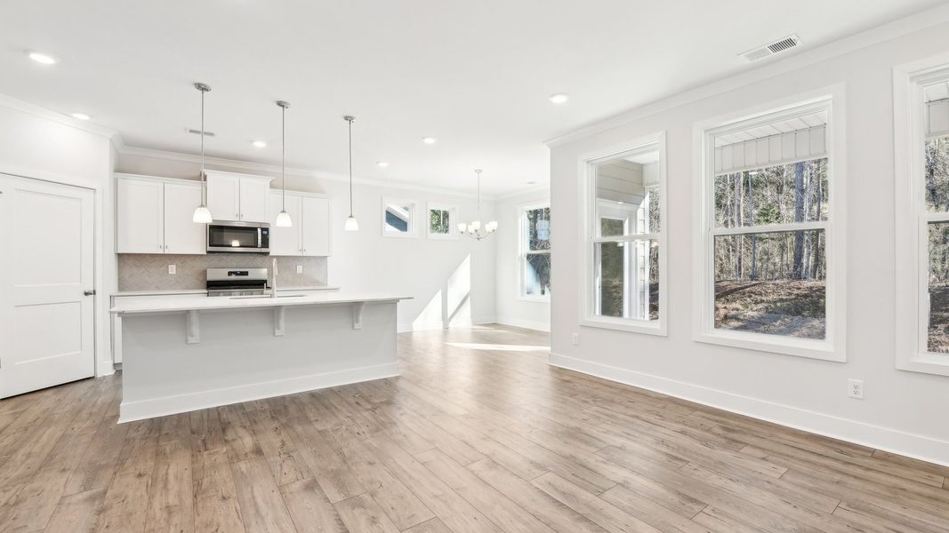 Furnished interior view inside a new home in Westport, York (Image 7).