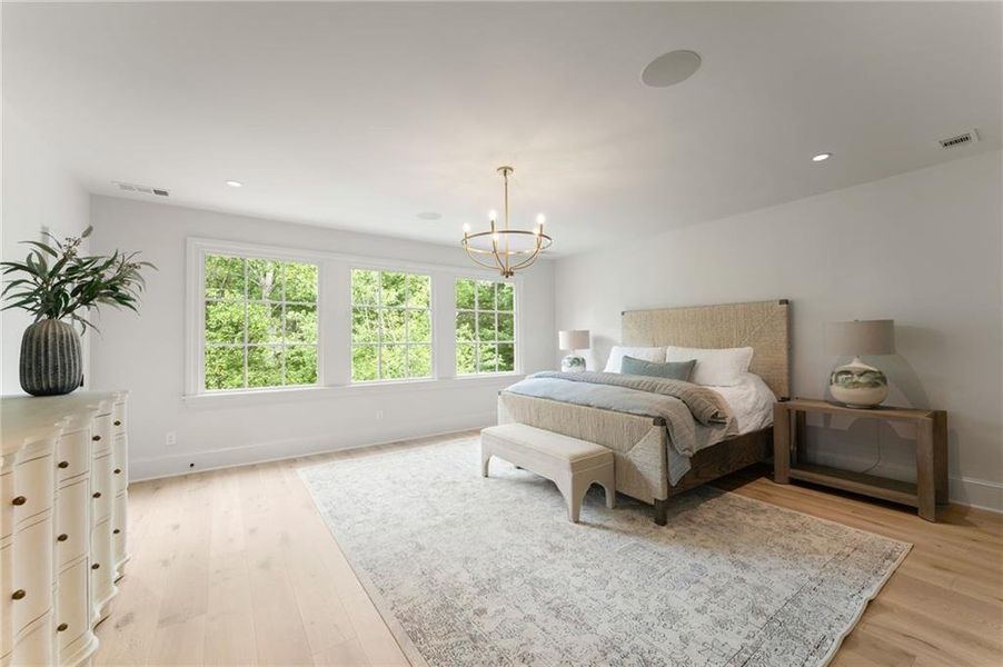 Furnished interior view inside a new home in , Dawsonville (Image 7).