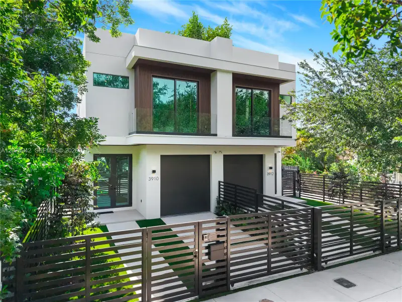 Front exterior of a new home in , Miami, FL, highlighting curb appeal (Image 2). Front exterior of a new home in , Miami, FL, highlighting curb appeal (Image 2).