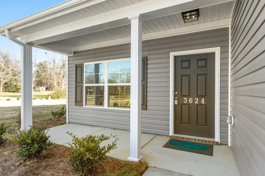 Representative exterior details of a home built from the Dayton by Keystone Homes NC in The Wilcox, Greensboro (Image 3).