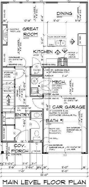 2D floor plan layout of this home in , Toccoa, GA (Image 3).