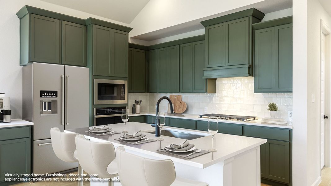 Furnished interior view inside a new home in Santa Rita Ranch - Tierra Rosa, Liberty Hill (Image 3).