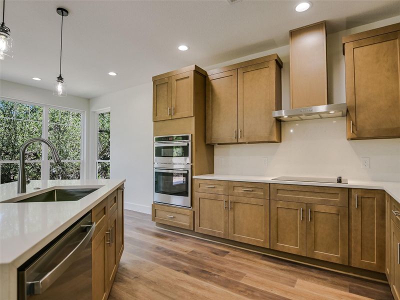 Furnished interior view inside a new home in , Wimberley (Image 8).