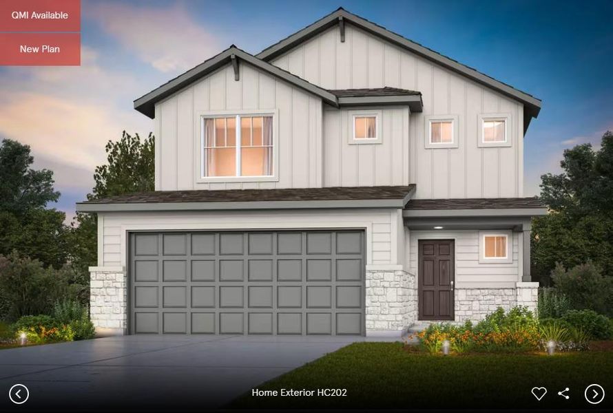Pulte Homes, Monroe/HC202 Rendering