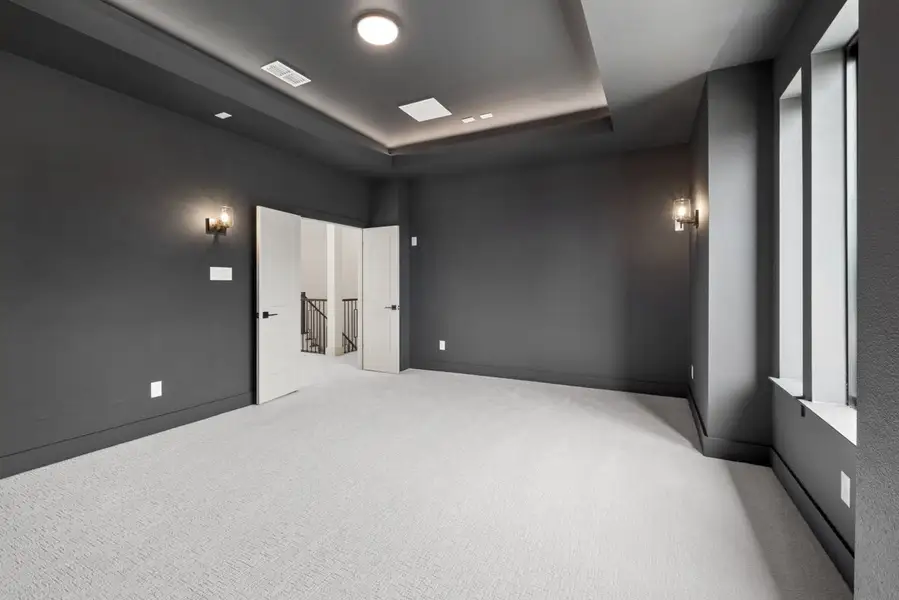 Representative unfurnished interior of a home built from the Westwood by Landon Homes in Dominion Estates, Frisco (Image 22).