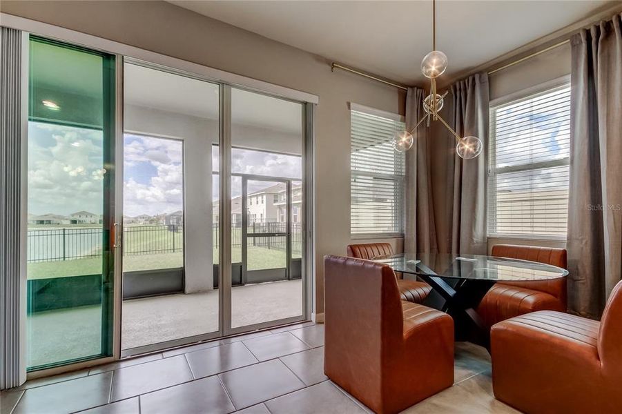 Furnished interior view inside a new home in , Wesley Chapel (Image 40).