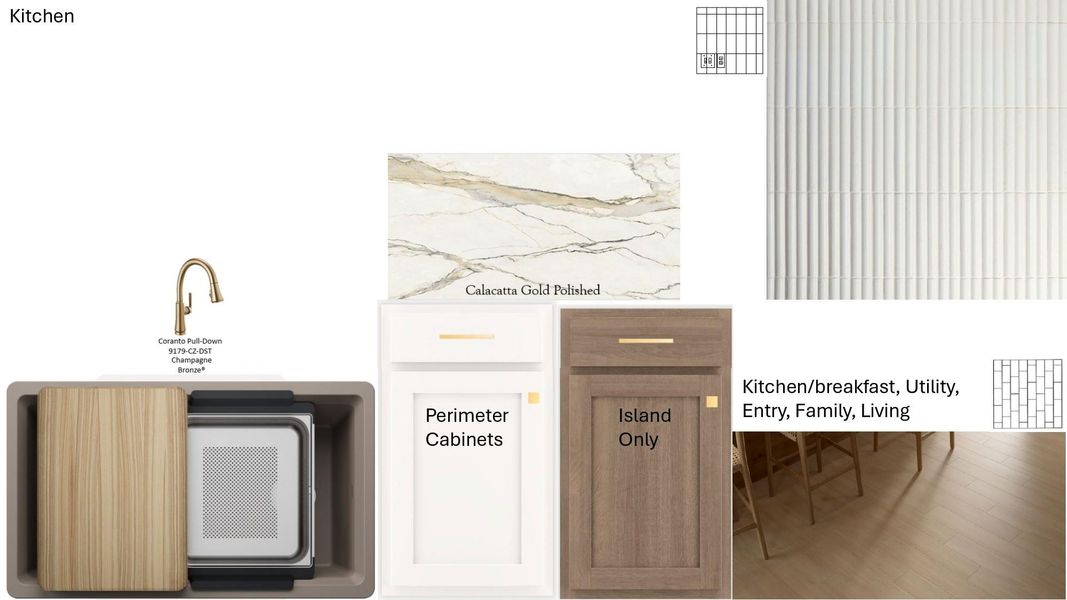 Sample of building materials used in homes in Austin Point, Richmond (Image 5).