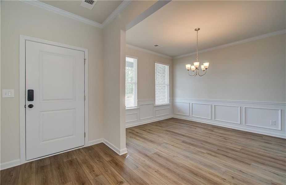 Spacious, unfurnished interior of a new home in Kingsmere Estates, Loganville (Image 25).