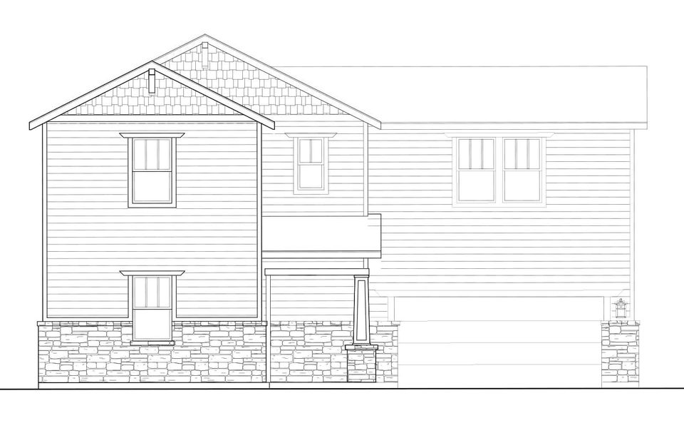 Exterior rendering of this home design in Urban Courtyard Homes at Easton Park, Austin, TX (Image 1). Exterior rendering of this home design in Urban Courtyard Homes at Easton Park, Austin, TX (Image 1).