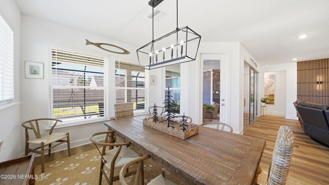 Furnished interior view inside a new home in Shearwater, St. Augustine (Image 32).