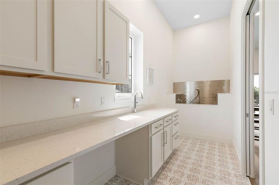 Furnished interior view inside a new home in , Palm Coast (Image 47).
