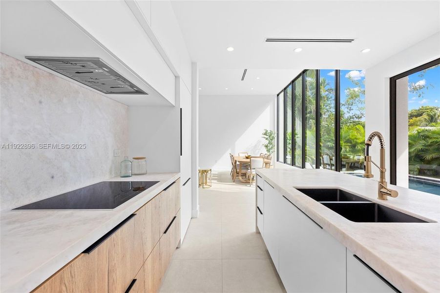 Furnished interior view inside a new home in , Miami (Image 50).