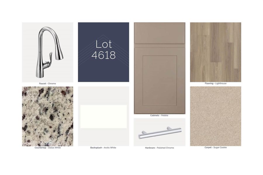 Sample of building materials used in homes in Magnolia Ridge, Magnolia (Image 18).
