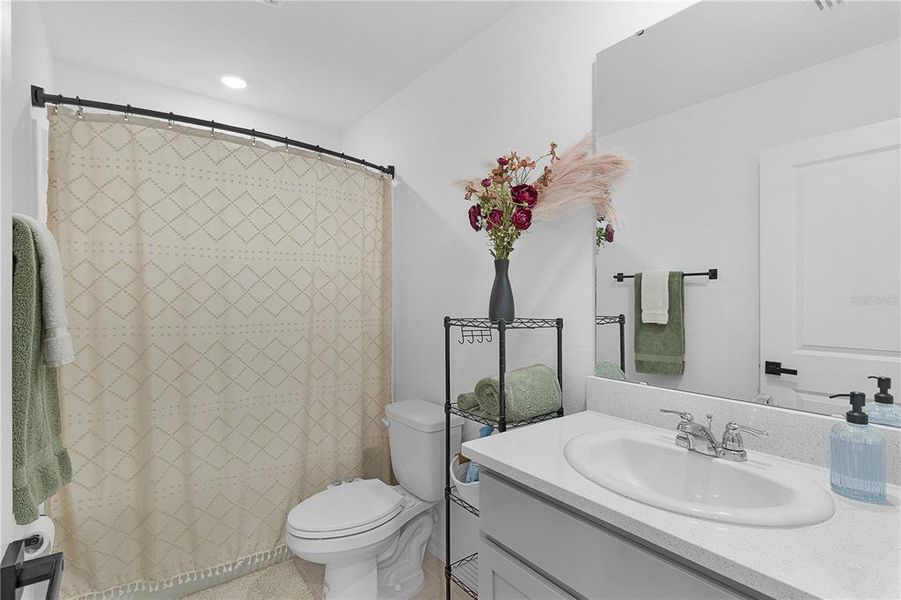 Furnished interior view inside a new home in Waterstone, Groveland (Image 17).