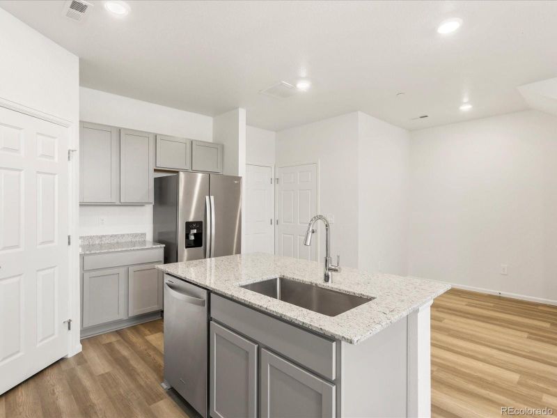Furnished interior view inside a new home in Poudre Heights: The Meadow Collection, Windsor (Image 11).