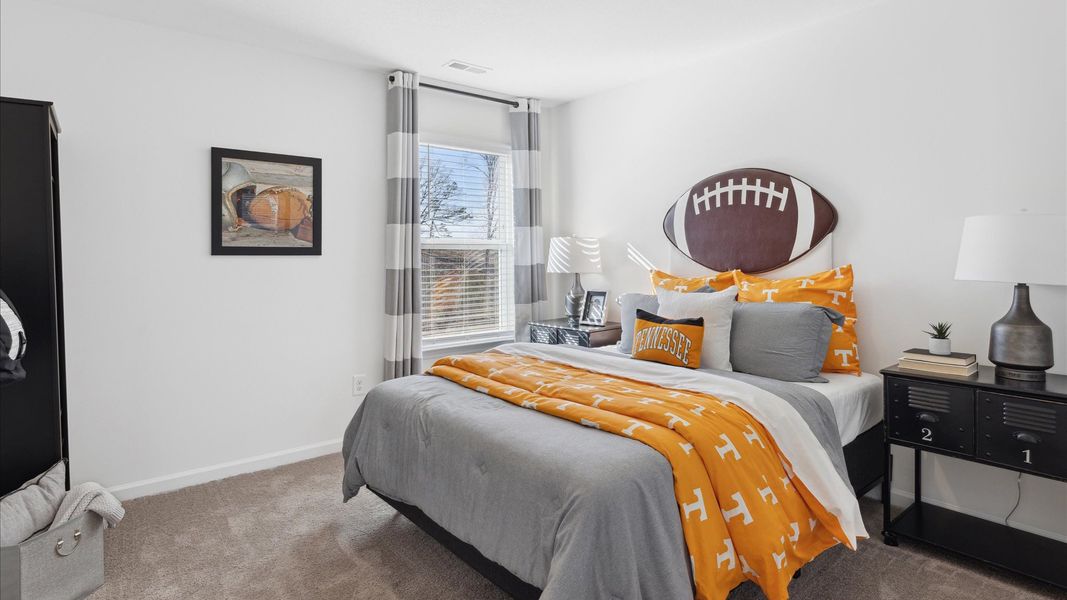 Representative furnished interior of a home built from the Darwin by D.R. Horton in Millstone Village, Morristown (Image 15).