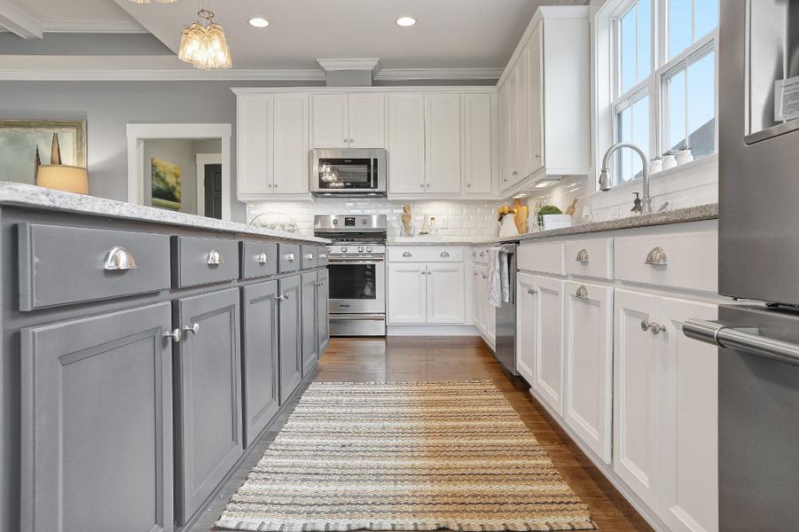 Representative furnished interior of a home built from the Ashton by Bill Clark Homes in Osprey Landing, Southport (Image 60). Representative furnished interior of a home built from the Ashton by Bill Clark Homes in Osprey Landing, Southport (Image 60).
