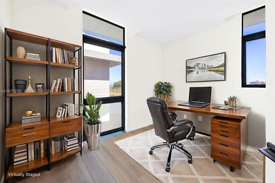 Furnished interior view inside a new home in , Miami (Image 13). Furnished interior view inside a new home in , Miami (Image 13).