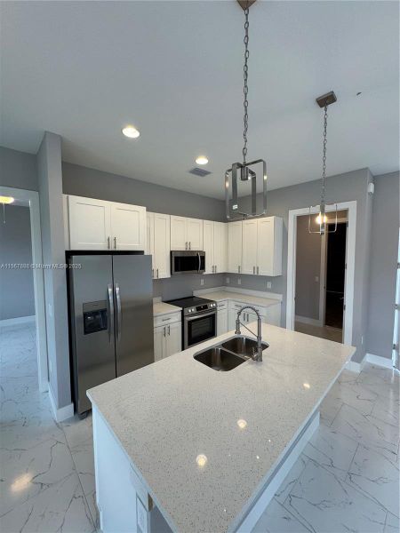 Furnished interior view inside a new home in , Lehigh Acres (Image 7).