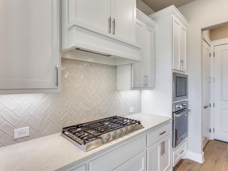 Furnished interior view inside a new home in Ladera at the Reserve, Mansfield (Image 15).