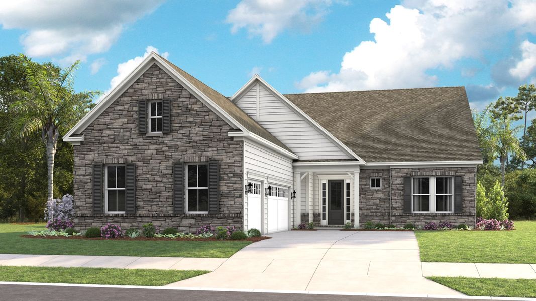 AS-Heritage Courtyard Stone Elevation AS-Heritage Courtyard Stone Elevation