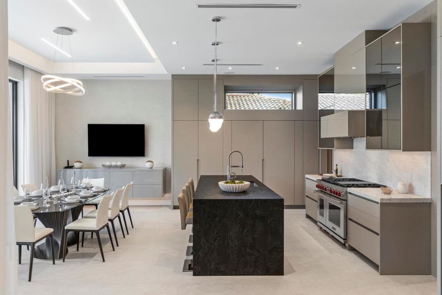 Furnished interior view inside a new home in , Boca Raton (Image 67). Furnished interior view inside a new home in , Boca Raton (Image 67).