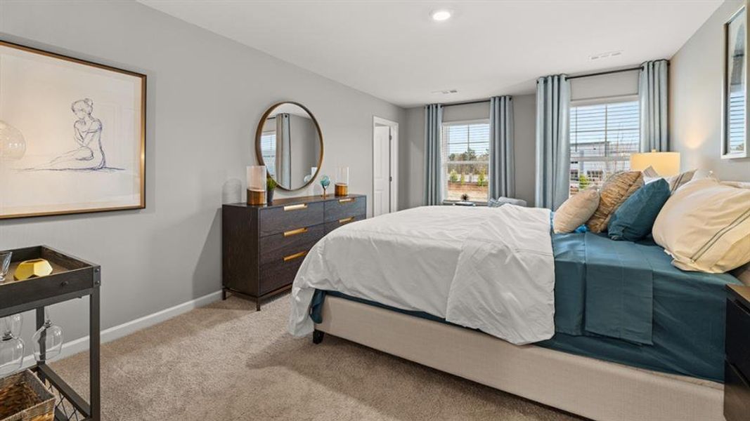 Furnished interior view inside a new home in Oconee Overlook Townhomes, Gainesville (Image 34).