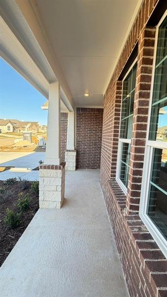 Exterior details and patio area of a home in Liberty Pointe, Gainesville (Image 3).