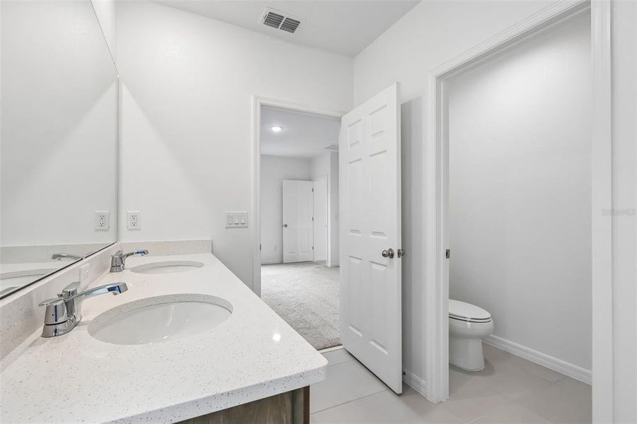 Furnished interior view inside a new home in Eagletail Landings, Howey-in-the-Hills (Image 5).