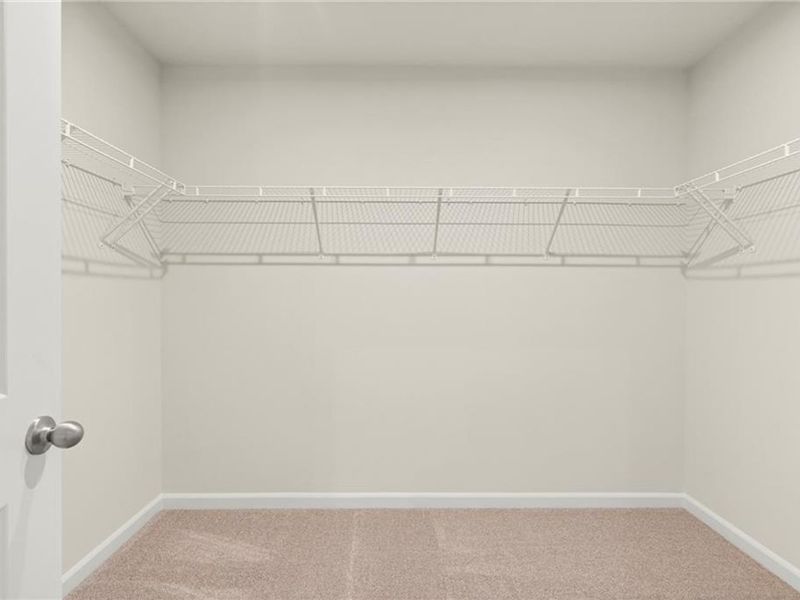 Spacious, unfurnished interior of a new home in The Village at Shallowford, Kennesaw (Image 19).