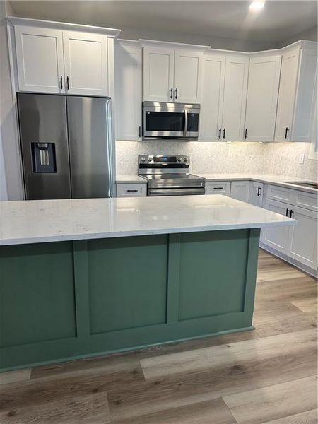 Furnished interior view inside a new home in , Cumming (Image 5).