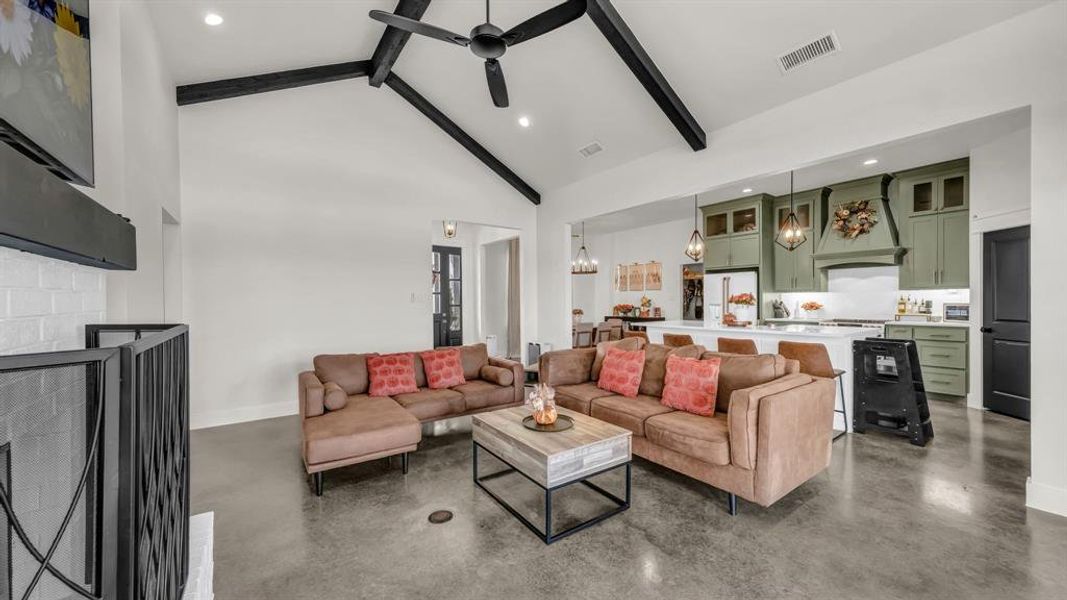 Furnished interior view inside a new home in , Mineral Wells (Image 16).