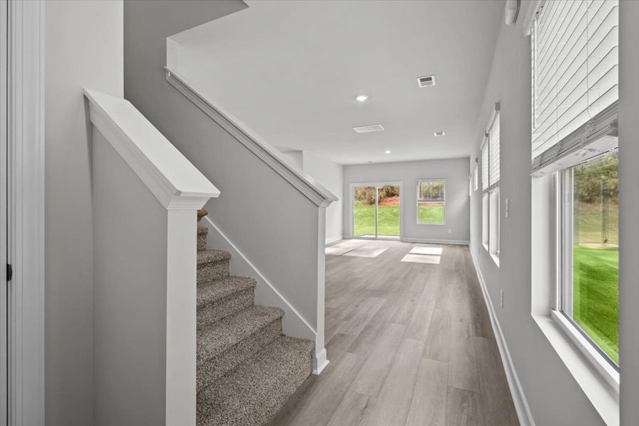 Spacious, unfurnished interior of a new home in Brayfield Manor - Heritage Collection, Wellford (Image 11).