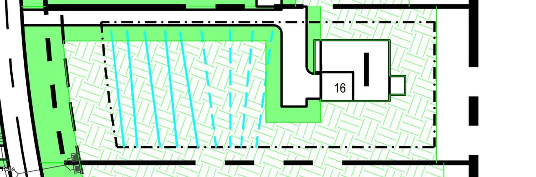 landscaping plan for LLP16