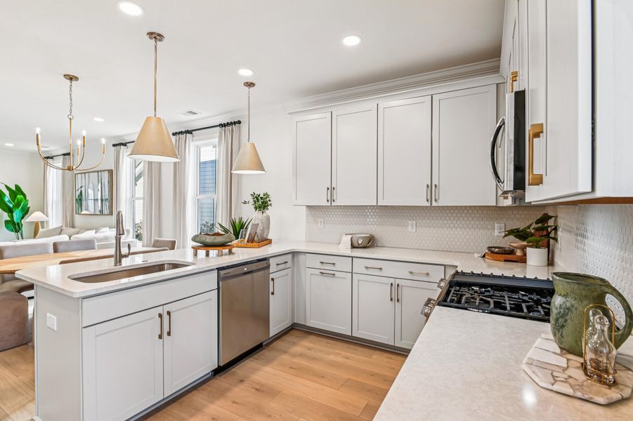 Furnished interior view inside a new home in , Moncks Corner (Image 9). Furnished interior view inside a new home in , Moncks Corner (Image 9).