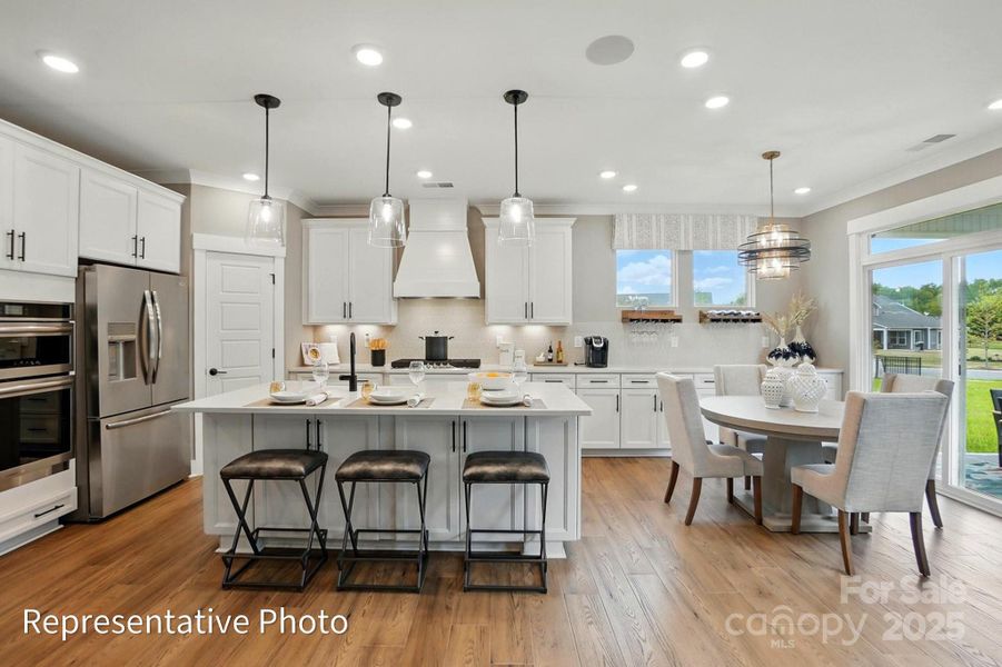 Furnished interior view inside a new home in Heritage - 55+ Community, Indian Trail (Image 16). Furnished interior view inside a new home in Heritage - 55+ Community, Indian Trail (Image 16).