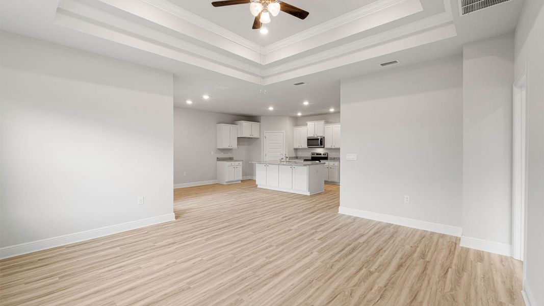 Spacious, unfurnished interior of a new home in WindMark Beach, Port Saint Joe (Image 22).