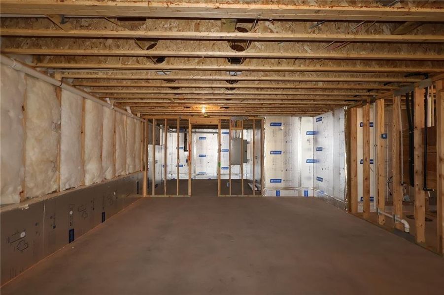 In-progress construction of a new home in Crescent Pointe at Great Sky, Canton, GA (Image 8).