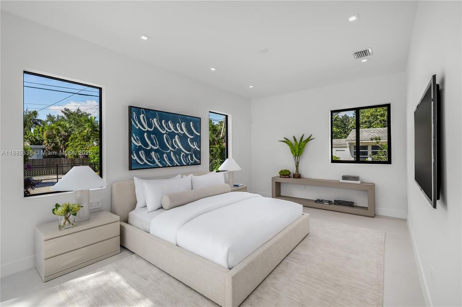 Furnished interior view inside a new home in , Miami Shores (Image 3).