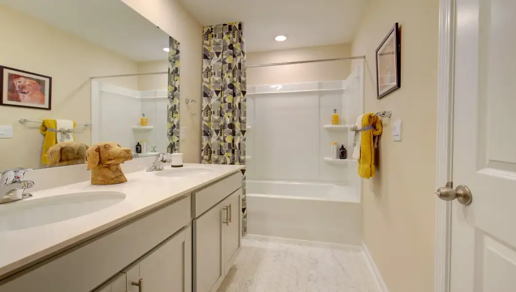 Furnished interior view inside a new home in Rydele Heights - Express, Asheville (Image 23).
