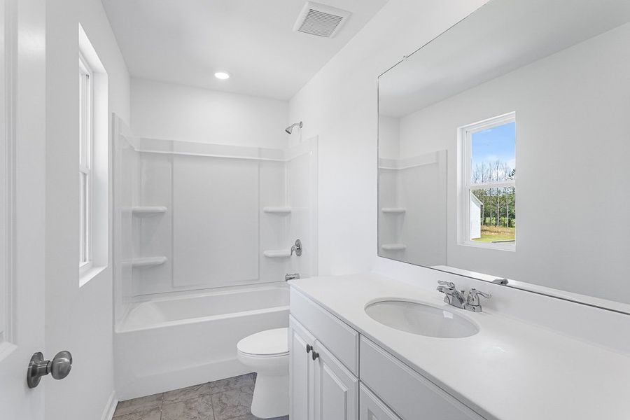 Furnished interior view inside a new home in Heritage River, Euharlee (Image 7).