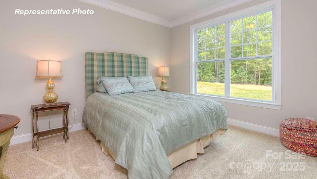 Furnished interior view inside a new home in Sanctuary at Southgate, Indian Trail (Image 36).
