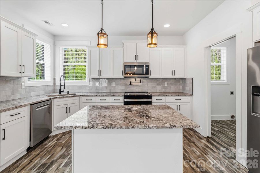 Furnished interior view inside a new home in , Clover (Image 13).