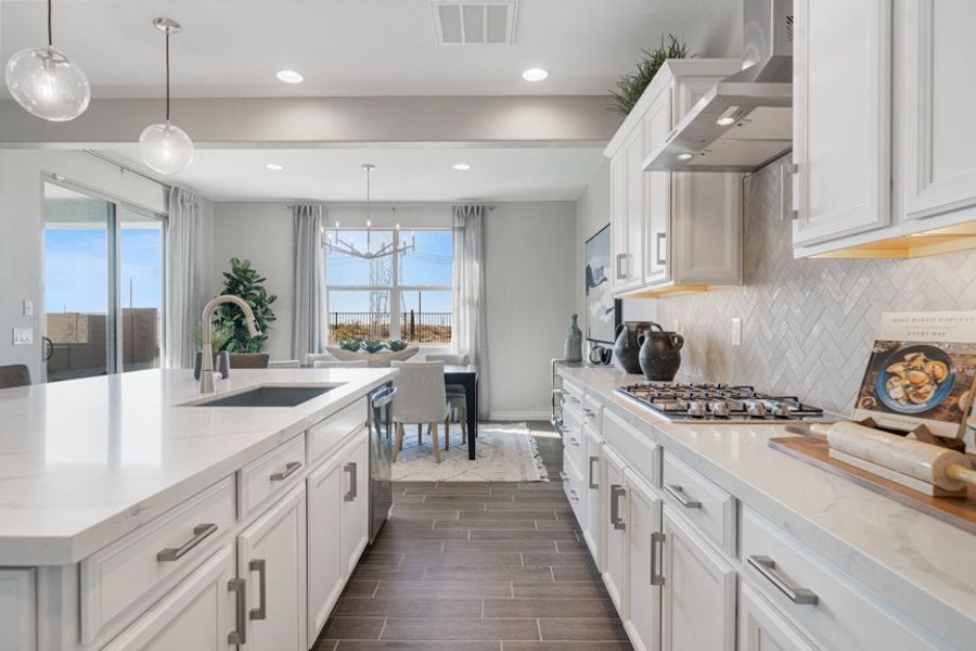 Furnished interior view inside a new home in Estrella, Goodyear (Image 6).