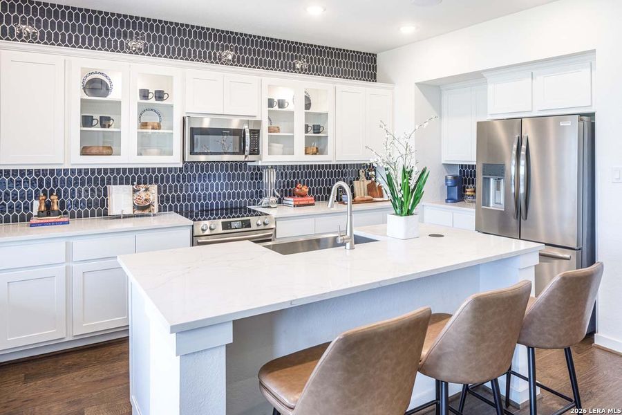 Furnished interior view inside a new home in Venado Crossing, Cibolo (Image 6).