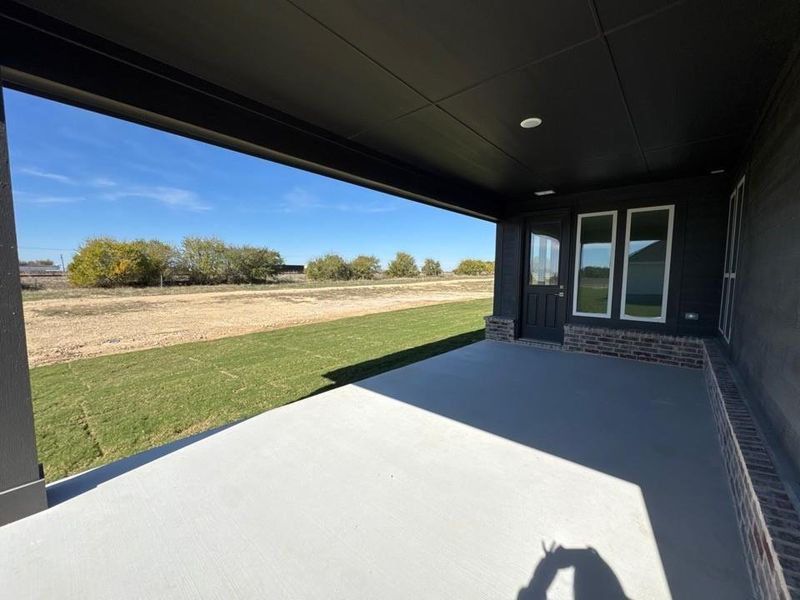 Exterior details and patio area of a home in Fairview Meadows, New Fairview (Image 3).
