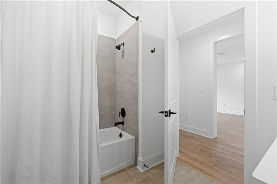 Furnished interior view inside a new home in , Cumming (Image 27).