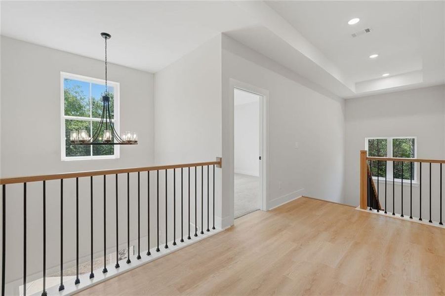 Spacious, unfurnished interior of a new home in , White (Image 32).