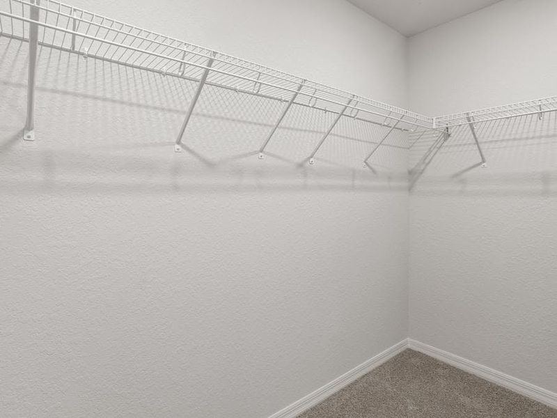 Your suite includes a walk-in wardrobe - Wesley II by Highland Homes